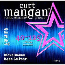 Curt Mangan - Electric Bass 40-125 5-string Nickelwound