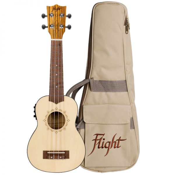 Flight DUS320 EQ SP/ZEB Soprano Ukulele