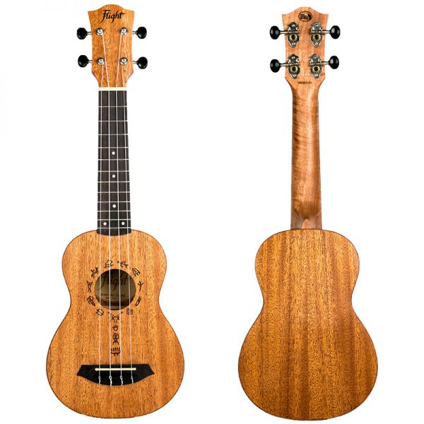 Flight - DUS371 Mahogany Soprano Ukulele