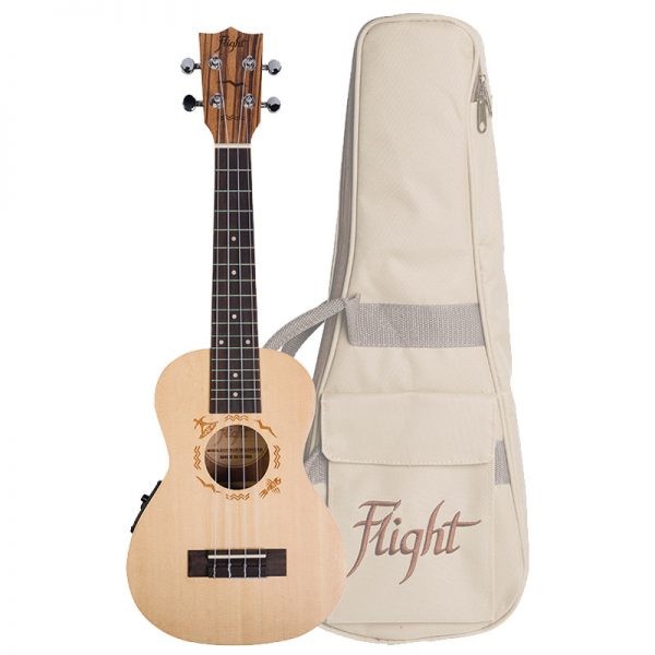 Flight - DUC525 EQ SP/ZEB Concert Ukulele