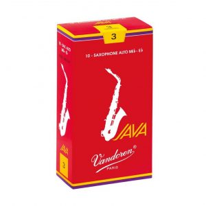 Vandoren - Java “Filed Red Cut” Alto Saxophone in Eb Reeds