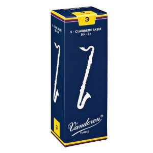 Vandoren - Traditional Bass Clarinet Reeds in Sib-Bb