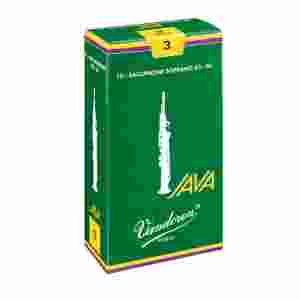 Vandoren - Java Green Soprano Saxophone Reeds in Sib-Bb