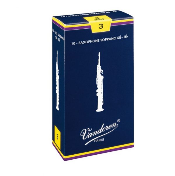Vandoren - Traditional Soprano Saxophone Bb Reeds