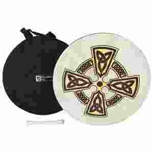 Percussion Plus - Bodhran with Celtic Cross 18" (PP1111)