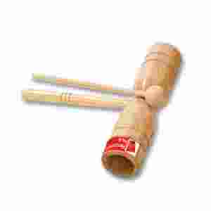 Percussion Plus - Double Wooden Agogo With Beater (PP253)