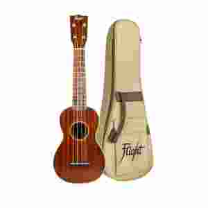 Flight - MUS-2 Solid Mahogany Soprano Ukulele