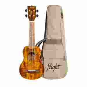 Flight - DUS445 Glossy Acacia Soprano Ukulele