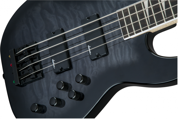 Jackson - JS Series Concert™ Bass JS3Q Transparent Black Burst (2919026585)