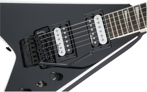 Jackson - JS Series King V™ JS32 Black w. White Bevels (885978976928)