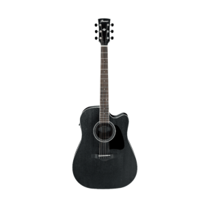 Ibanez - AW84CE (Weathered Black Open Pore)