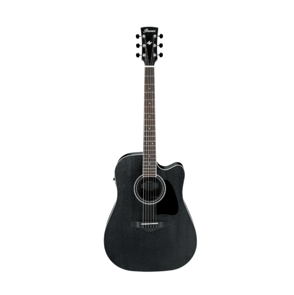 Ibanez - AW84CE (Weathered Black Open Pore)