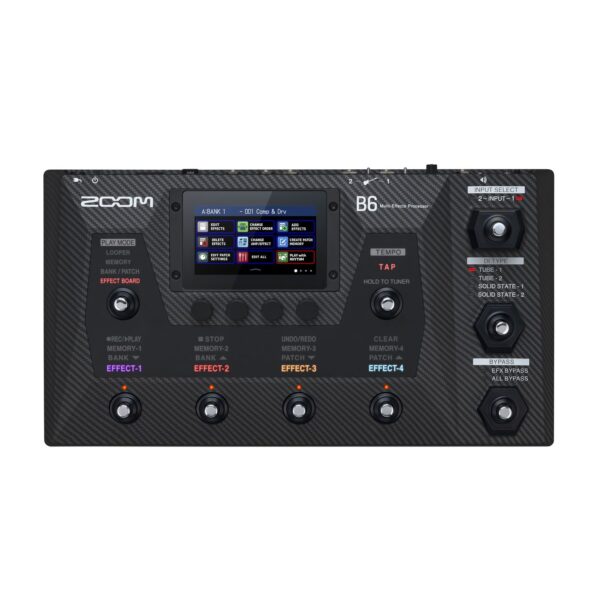 ZOOM - B6 Bass Multi-Effects Processor