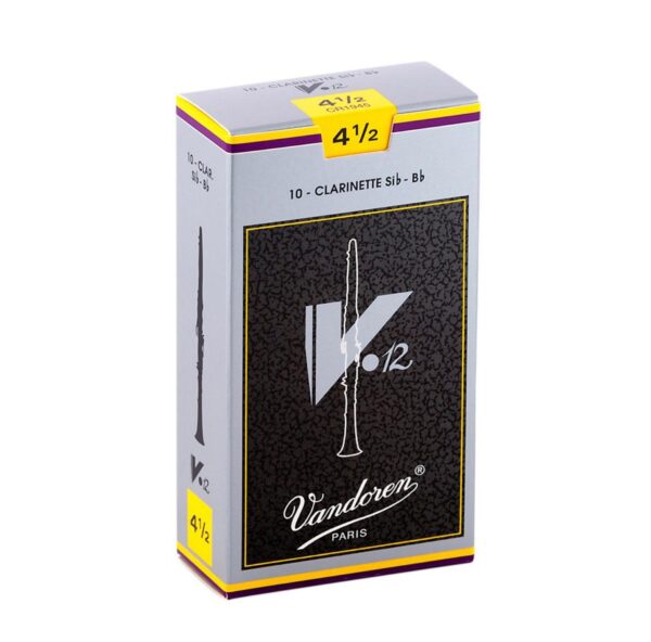 Vandoren - V12 Bb Clarinet Reeds 4½   (SPECIAL DEAL!)