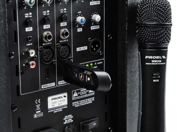 Proel - V10 Free Portable 10" Loudspeaker Sound System