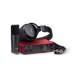 Focusrite – Scarlett 2i2 Studio Recording Pack 4th Gen