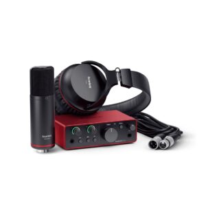 Focusrite – Scarlett Solo Studio Recording Pack 4th Gen