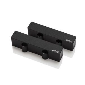 EMG - J HZ Black Passive Bass Pickup Set (Without Pots & Output)