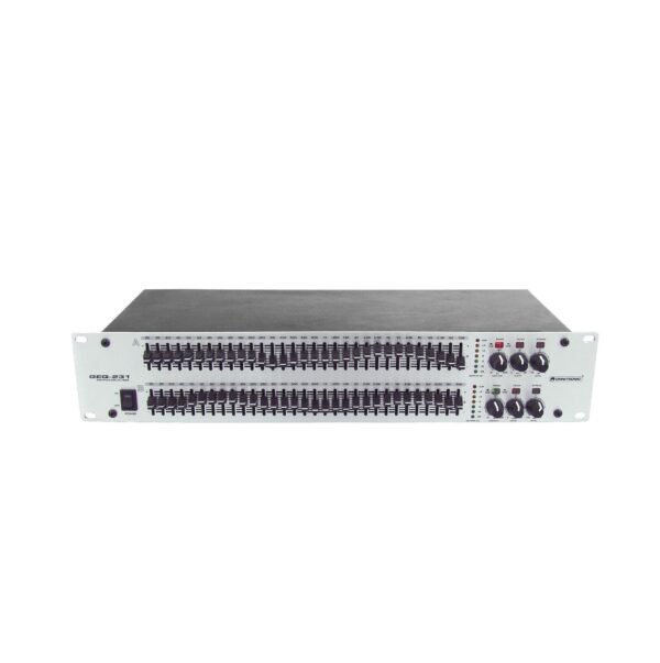 Omnitronic - CEQ-231 2x31-band Graphic Equalizer