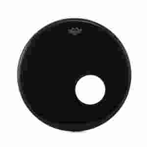Remo - Powerstroke 3 Ebony 22" Bass DynamO 5" (P3-1022-ES)
